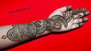 Simple henna desgin 2020beautiful mandhicredit salmawaniplease subscribe my channel for henna tutorial.hope u enjoy my all videos.share. Full Hand Bridal Arabic Mehndi Design New Stylish Simple Mehndi Designs For Front Hands Mehandi Youtube