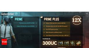 Unfrotunately you can get pubg mobile uc only by paying. Pubg Mobile Prime Pubg Mobile Prime And Prime Plus Subscriptions Are Now Live Here S Everything You Need To Know Times Of India