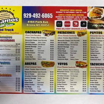 Los Chamos De Todo&Con Todo Food Truck — Food producer food truck in Bronx, New York