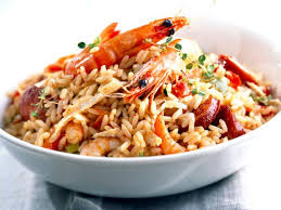 Risotto De Crevettes Et Chorizo Recette Recette Risotto Recettes De Cuisine Et Recette De Plat