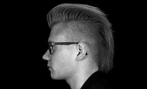 Mohawk with a shaved in stripes side. Chicest Mohawk Fade Hairstyles For Men The Upcoming