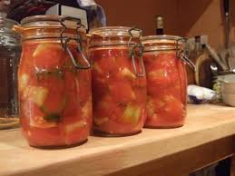 Conserve De Courgette Tomates Conserve De Courgettes Recettes De Cuisine Recettes De Conserve