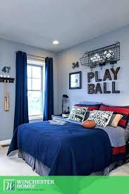 Example Of Something I Dislike Overly Themed Rooms E G Sports Theme And The Overuse Of Dark Boy Bedroom Design Boys Bedroom Decor Sports Themed Bedroom