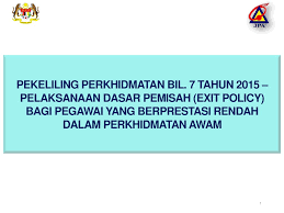 Jabatan perkhidmatan awam malaysia subject: Pekeliling Perkhidmatan Bil 7 Tahun 2015 Ppt Download