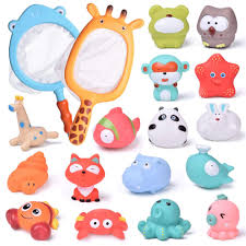 18 yo tiny teen squirter. Fun Little Toys 18 Pcs Baby Bath Toys With Soft Cute Ocean Animals Bath Squirters And Fishing Net Water Toys For Kids Birthday Gifts For Boys Girls Walmar Baby