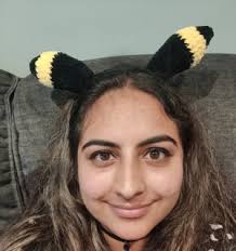 Harsi make for Comfy Costume Umbreon Headband pattern