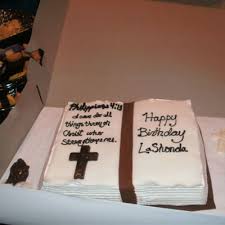 Sugar, butter, leavening, and gluten (flour). Bible Cake Decorating Photos