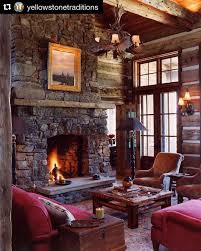 Long walks in the woods in late autumn show an abundance of chocolate brown, mushroom gray, spiced orange, and wine red. 13 Tremendous Interior Painting Budget Ideas Cabin Interior Design Cabin Interiors Rustic House