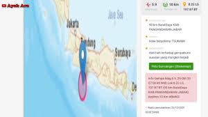 Gempa terkini di wilayah indonesia dengan magnitudo lebih dari atau sama dengan 5.0. Gempa Bumi Hari Ini 25 Oktober 2020 Kab Pangandaran Jawa Barat Youtube
