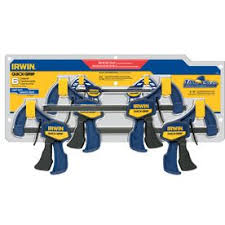 Normally 39 98 Now 19 98 Irwin 6 Piece Clamp Set At Lowes Quick Grip Clamps Irwin Tools Woodworking Tools For Beginners