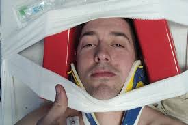 Eglinton's Mark Averill's motocross fall could have been life-changing but  for quick-thinking medical intervention