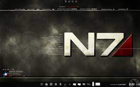 N7 Rainmeter By Dante Stygian On Deviantart Mass Effect Mass Effect Poster Mass Effect Video Game