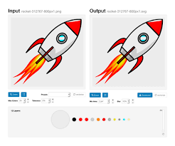 Image Vectorizer Converts An Image To Vector Svg Raster To Vector Vector Svg Online Images