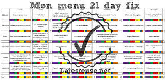 21 Day Fix 21 Day Fix 21 Day Fix Menu Menu