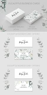 The maximum upload file size is 75 megabytes per file. Eucalyptus Business Card Template Graphic By Anisillustration Creative Fabrica Promotion Card Cards Name Card Design