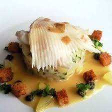 Ailes De Raie Sauce Citronnee Aux Capres Cuisine Poisson Aile De Raie Recette Poisson