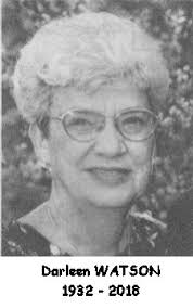 WATSON, Darleen 1932