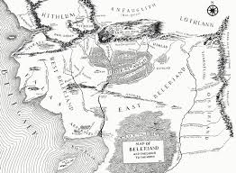 These are the same ered luin, blue mountains. Map Of Beleriand The Hobbit Movies Middle Earth Map Middle Earth