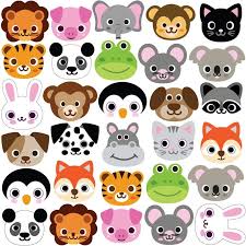 30 Animal Emoji Fabric Wall Decals Removable And Reusable Eco Friendly Wall Stickers In 2020 Emoji Fabric Fabric Wall Decals Fabric Wall