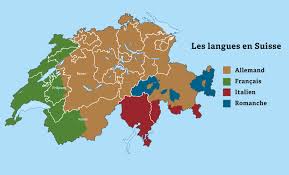 La carte linguistique du dernier recensement de la population. La Sarine Une Frontiere Les Sentiers De L Eau