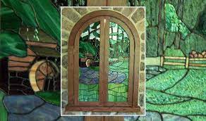 So i made it happen. Custom Stained Glass Windows Transom Panels Palladium Side Light