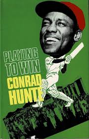 Barbadian cricketer Sir Conrad Hunte.