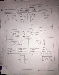 Homework answer key answer keys. Solved Unit 7 Polygons Quadrilaterals Name Id Homewor Chegg Com