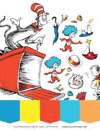 The Iconic Dr Seuss Color Palette Color Stories Color Palette Color Stories Baby Story Books