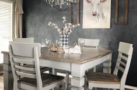 4 sturdy chairs, all white with distressing. How To Paint A Farmhouse Table Dixie Belle Paint Company