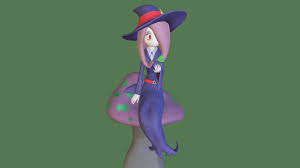 Little Witch Academia - Sucy Manbavaran - 3D model by Sean Wade (@SeanWcgi)  [72e1e84]