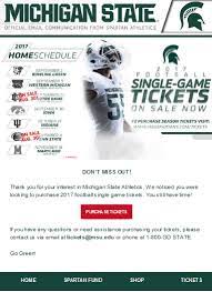 Michigan State Cart Abandonment Marketing Automation Email Marketing Marketing
