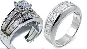His And Her Matching Wedding Rings Sets Matching Wedding Rings Wedding Rings Engagement Engagement Rings Wedding Bands Set