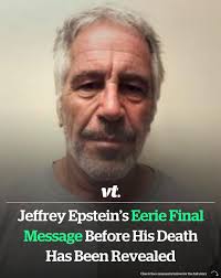 It came hours before he was found hanged in his cell.