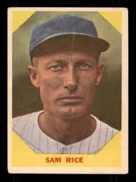 Amazon.com: Sam Rice Card 1960 Fleer #34 : Collectibles & Fine Art