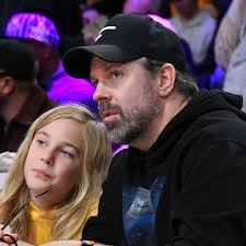 Jason Sudeikis' son's almost waist-length blonde hair steals the show in  rare photos
