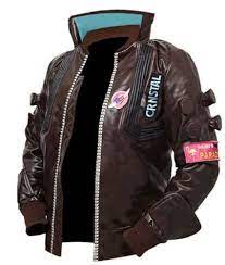 Cyberpunk 2077 Jacket Cyberpunk 2077 Samurai Gaming Leather Jacket Brown Leather Jacket Cyberpunk 2077 Gaming Jackets