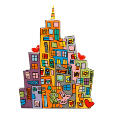 The way he saw the streets of. Goebel James Rizzi Rizzi Birds Schlusselbrett Porzellan Ohne Deko Artmix24