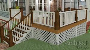 The area under your deck can be used for dry storage, an entertainment space, or even an addition to your ground floor. Creating Lattice Under A Deck