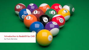 Introduction To Redshift For C4d Billiards Pool Cinema 4d Cinema