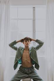 Pastel Mens Editorial Studio Shoot Man Photography Male Photoshoot Ideas Photoshoot Ideas Men