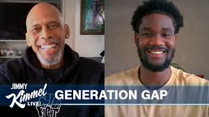 A lot of times, when guys get ready to turn pro, their social media buttons up. Kareem Abdul Jabbar Vs Deandre Ayton In Generation Gap Youtube