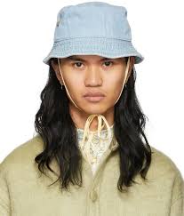 Tanner Fletcher Denim Bucket Hat In Vintage Was