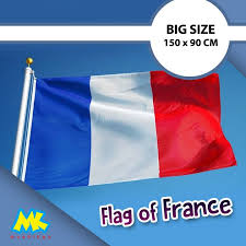 Mereka akan bertemu dan merayakan hari valentine di prancis. Bendera Prancis France Flag Ukuran Besar Shopee Indonesia