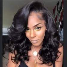 Short curly hair with shaved side there are several ways to add an element of drama to your curly hair; Amazon Com 19 Natural Wavy Curly Short Bob Side Part Full Hair Heat Resistant Synthetic Wigs For Women Girls Black Beauty