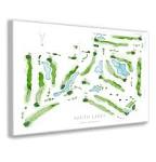 South Lakes Golf Course Map, Oklahoma Course Layout, Map of Golf ...