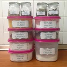 Melabel barang dapur hai rakan2 semua. Operasi Melabel Barang Barang Masakan Free Label By Mamabard