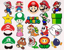 Mario Bros Svg Super Mario Svg Bundle Dxf Eps Png Files Luisi And Mario Svg Cutfiles Clipart Super Mario Art Mario Tattoo Mario