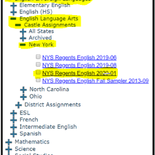 The new regents english language arts exam consists of three sections. Now Available January 2020 Nys English Regents Castle Software Inc