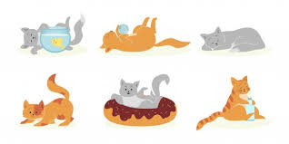 This group will count toward the photo's limit (60 for pro members, 30 for free members). Free Vector Playful Gray And Orange Cats Set