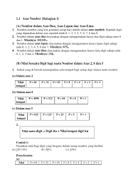 Some people say that whole numbers can also be. Nota Asas Nombor